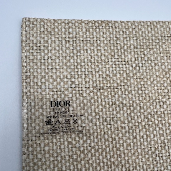 NWOT DIOR LARGE AROUND THE WORLD SHOPPING TOTE - Picture 5 of 9